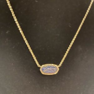 Kendra Scott blue stoned necklace